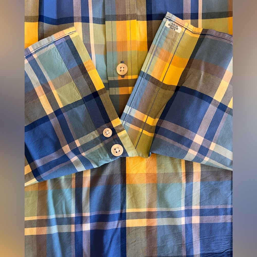 Southern Pines Men’s Long Sleeve Button Down Shirt - Picture 6 of 8